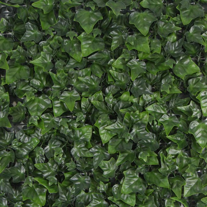 Leaves - Artificial Ivy Panels Side View of Panel