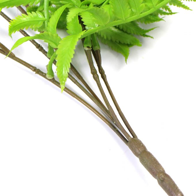 Artificial Hanging English Fern (Two-tone) Foliage UV Resistant 80cm