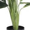 Artificial Bird of Paradise Plant 150cm (Red Flowers)