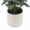 Artificial Begonia Maculata Plant In Decorative Bowl 30cm