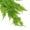 Artificial Hanging English Fern (Two-tone) Foliage UV Resistant 80cm