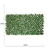 Premium Laurel Leaf Artificial Hedge Extendable Trellis Screen 2 Meter By 1 Meter UV Resistant (PVC)