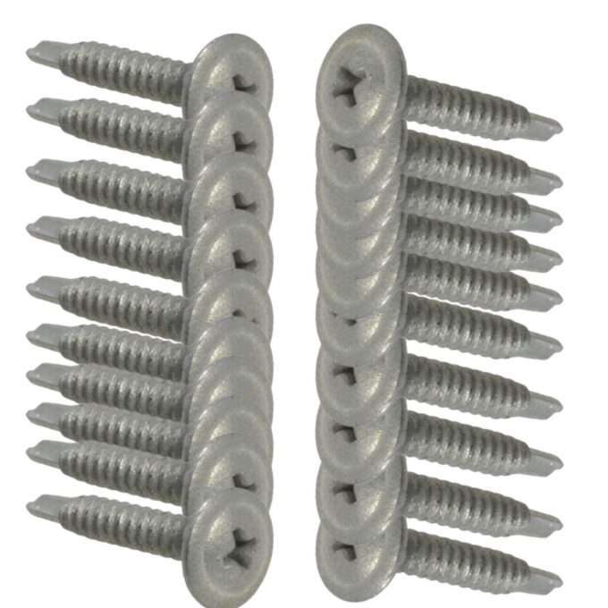 Self Drilling Screws 20mm Artificial Green Wall Panel Install Equipment