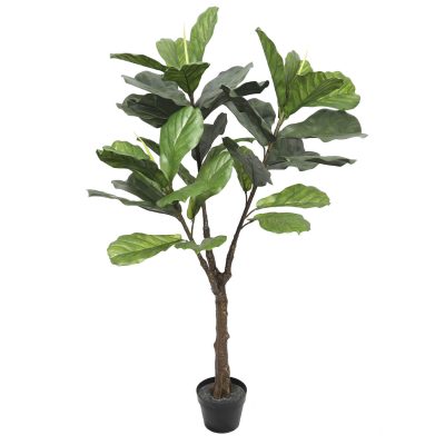 140CM Height Outdoor UV Protected Fire Retardant Artificial Fiddle Leaf Fiddle Tree
