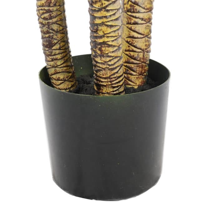 Pot for Artificial Parlor Palm Tree 180cm Three trunk palm