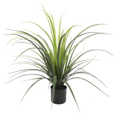 Long Potted Artificial Grass Plant in Pot