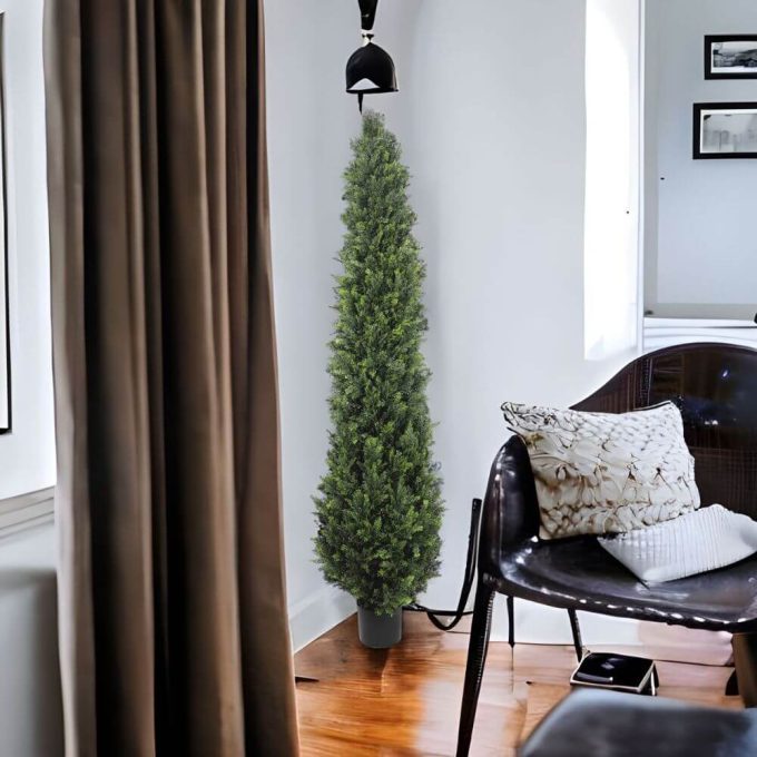 Artificial Cypress Tree UV Resistant