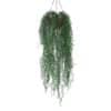 Artificial Spanish Moss Old Mans Beard Hanging Vine Basket with hanging foliage