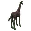 Fake Plant Giraffe Animal with Boxwood hedge panel foliage