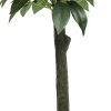 Artificial Topiary Plant with 2 Balls Faux Ficus Tree Topiary with 2 topiary Balls Trunk