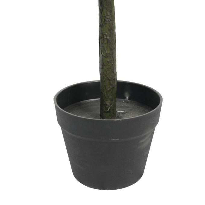 Artificial Topiary Plant with 2 Balls Faux Ficus Tree Topiary with 2 topiary Balls in a Pot