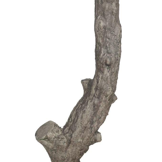 Large Artificial Olive Tree with Metal Plate and Faux Olives attached to the tree close up faux olives small branch