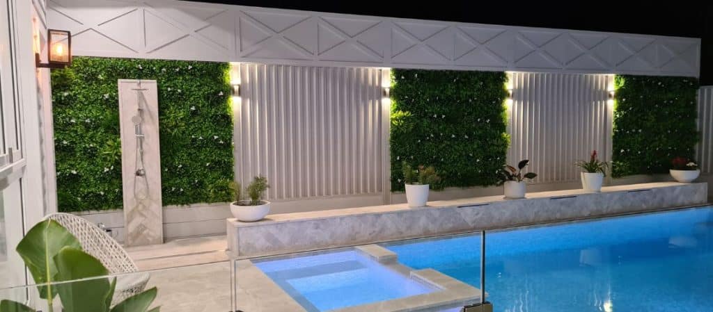 a fantastic pool area