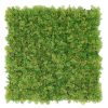 Mixed Green Moss Panels with Two-tone Green Vertical Garden Wall Panel