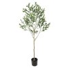 180CM Outdoor UV Protection Artificial Olive Tree 382 Leaves
