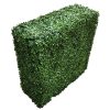 Artificial Boxwood Hedge Freestanding Side View