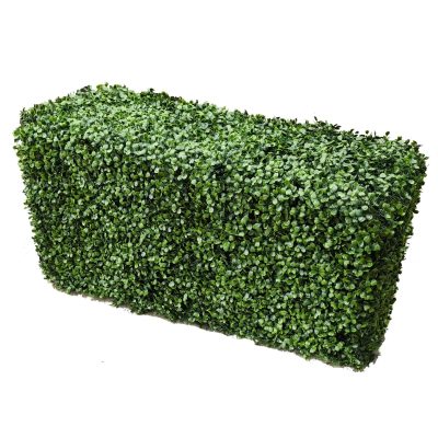 Artificial Boxwood Hedges Outdoor Proof Side View