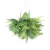 Hanging Artificial Flower Arrangement with Bird of Paradise Flower Bottom View
