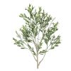 Outdoor UV Artificial Olive Tree Potted Plant Top Half of Plant