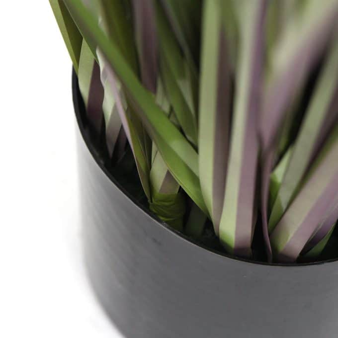 Potted Flowering Artificial Foxtail Plant 110cm Pot