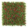 Luxury Flowering Pink Vertical Garden / Green Wall UV Resistant 1m X 1m Front of Living Wall Panel