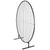 Artificial Flower Wall Event Stand Black Side View
