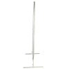 Artificial Flower Wall Event Stand White Metal Circle Stand