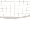 Artificial Flower Wall Event Stand White Metal Circle Stand Joined