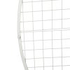 Artificial Flower Wall Event Stand White Metal Circle Stand in Parts that Join