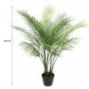 Artificial Modern Bushy Areca Fern Tree 120cm