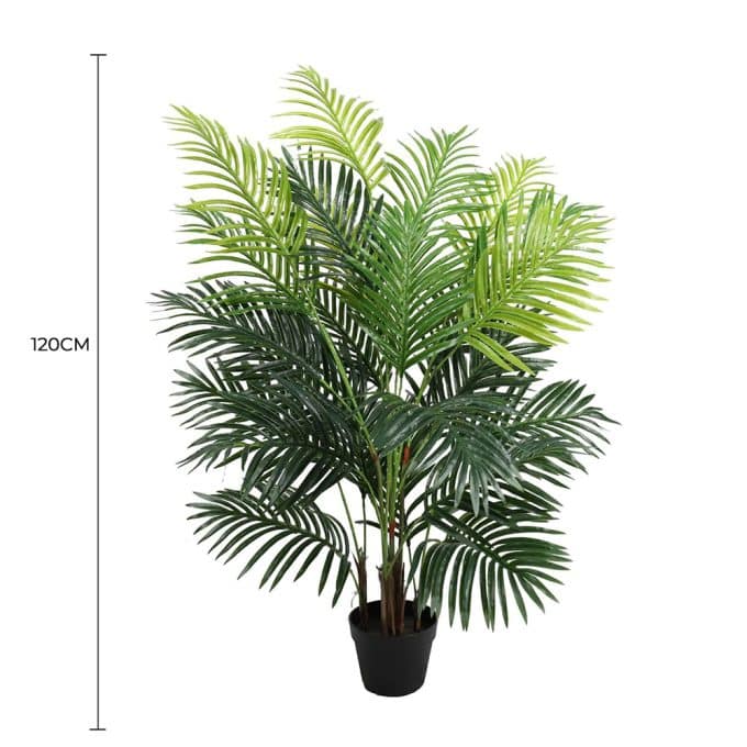 Artificial Potted Areca Palm Tree 120cm