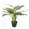 Artificial Potted Taro Plant Elephant Ear 70cm