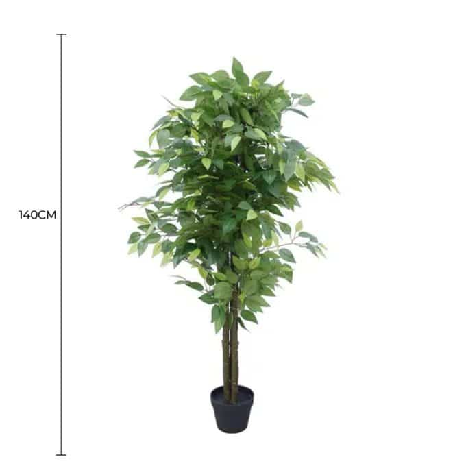Bushy Artificial Ficus Tree 140cm