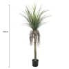 Potted Artificial Yucca Tree With Tall Head 135cm UV Resistant