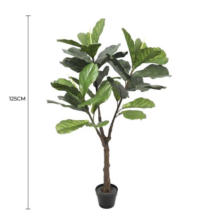 Premium Handcrafted Artificial Fiddle Leaf Fig 125cm
