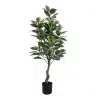 Artificial Ficus Tree / Faux Rubber Plant Potted