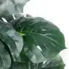 Artificial Monstera deliciosa, a durable decor plant for any setting.
