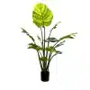 artificial green banana plant