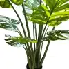 artificial green banana plant