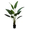 artificial green banana plant