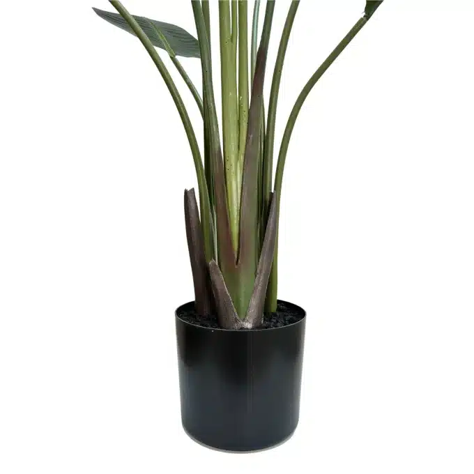 artificial green banana plant