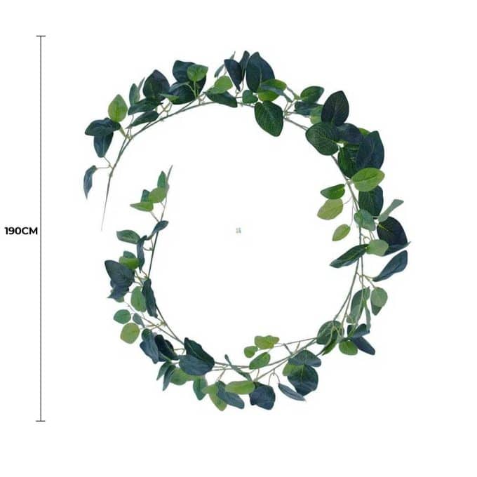 Artificial Birch Garland 190cm