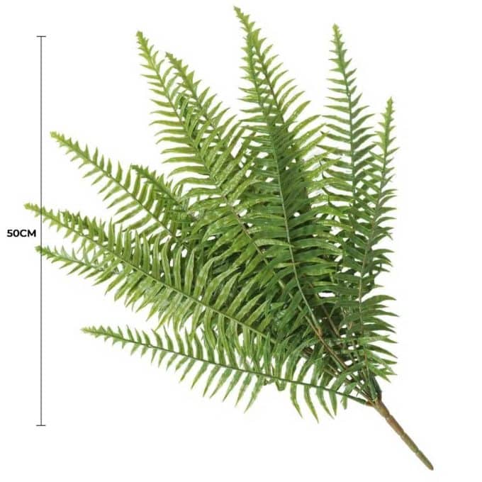 Artificial Fern Lady Fern 50cm UV Resistant