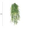 Artificial Hanging Plant (Mixed-Green-String-Of-Pearls) UV Resistant 90cm