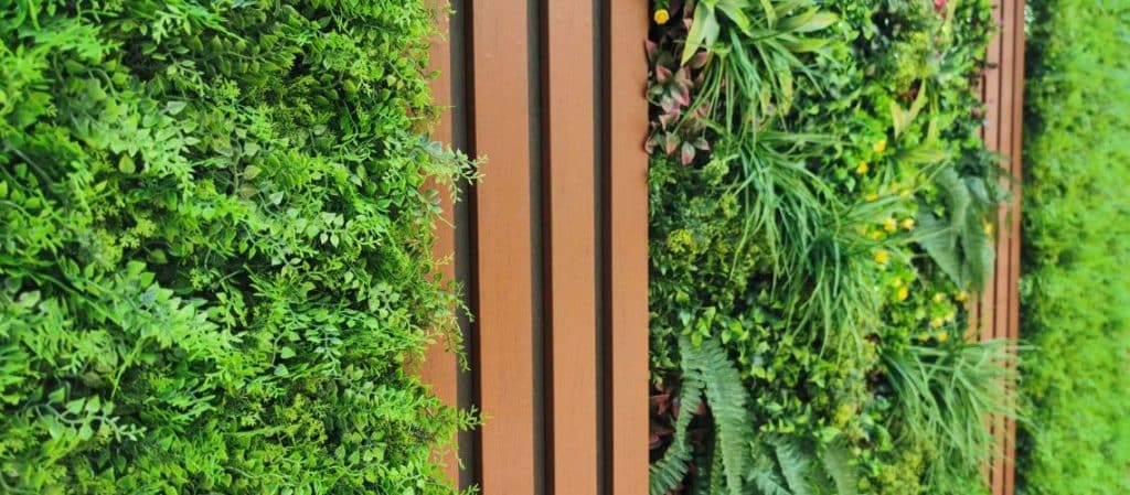 fern artificial green wall