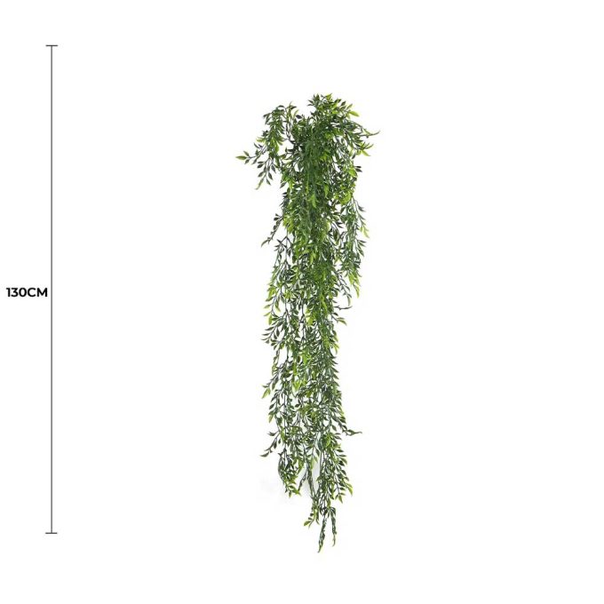 Long Artificial Hanging Ruscus Leaf Plant UV Resistant 130cm