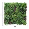 Luxury Country Fern Recycled Vertical Garden Green Wall UV Resistant
