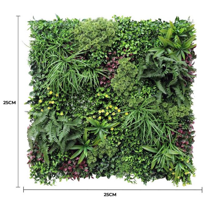 Luxury Country Fern Recycled Vertical Garden Green Wall UV Resistant