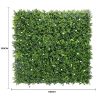 Luxury Flowering Artificial Buxus Hedge Panel UV Resistant 1m X 1m