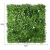 Luxury White Oasis Vertical Garden Green Wall UV Resistant 1m X 1m